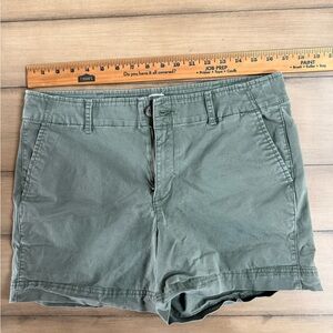GAP Women’s Olive Green Cotton Shorts